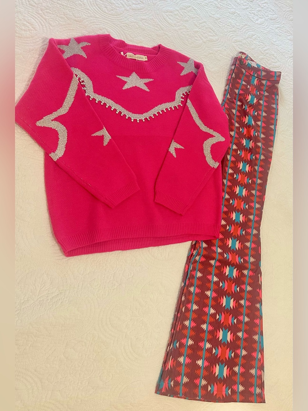 M Boutique Sweater & Wide Leg Pant Set – NWT – $127 Retail